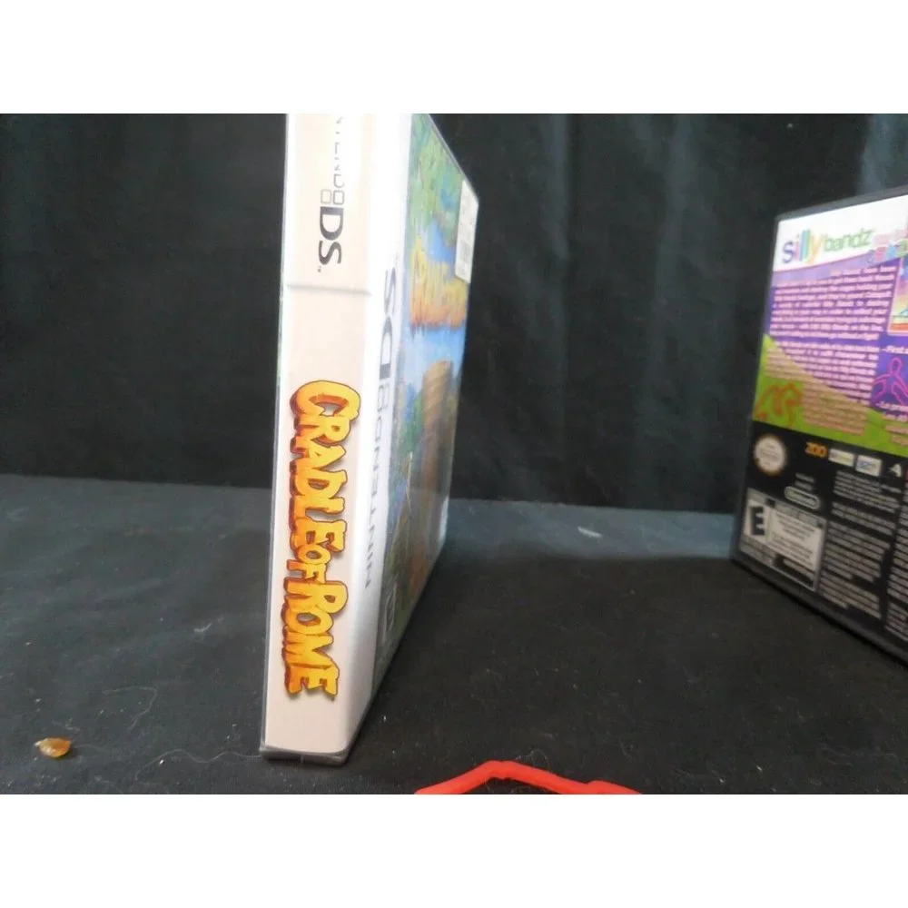 Nintendo DS  Silly Bandz Action Game + Cradle of Rome‎ Game Tested Work